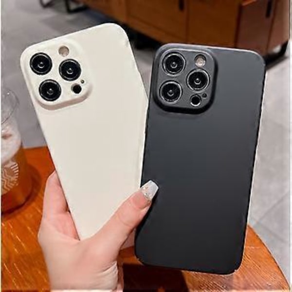 Skal för iPhone 12 Pro Hårt Plast Gummibelagt Telefonskal Exakta Utskärningar Skydd Style D