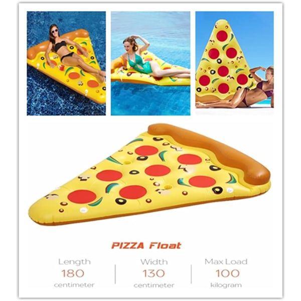 TEARS Jättelik uppblåsbar pool Float (F-Pizza)