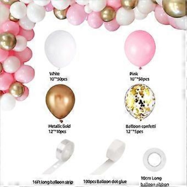 Dekorationsset för Frieri Party Ballonger