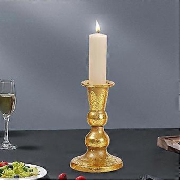 Ljusstake Pillar Ljusstakar Dekorativa Bröllopsljusstakar, Ljusstake för Alla Rumsdekorationer Mittpunkt Bröllopsceremoni (Stil B) Style B