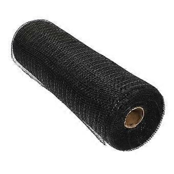 1 Rulle Metallisk Folie Poly Mesh Halloween Poly Mesh Band Kranshantverk Mesh Band