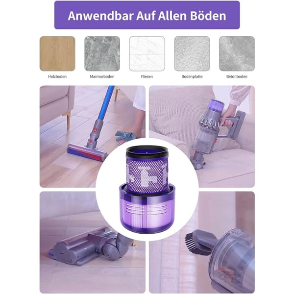 Filter til dysons, v11 filtre til dyson SV14, udskiftningsfilter