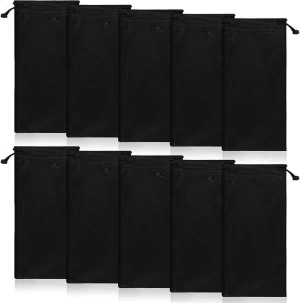 Mikrofiber Solglasögonfodral 10-pack, Gadgets Cleani