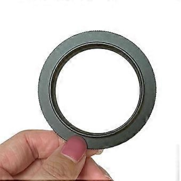 Metall Linsadapter Lins Omvänd för Kameror Lins Omvänd Adapter Linsfäste Konverterare 49mm / 52mm / 58mm Diameter 49mm