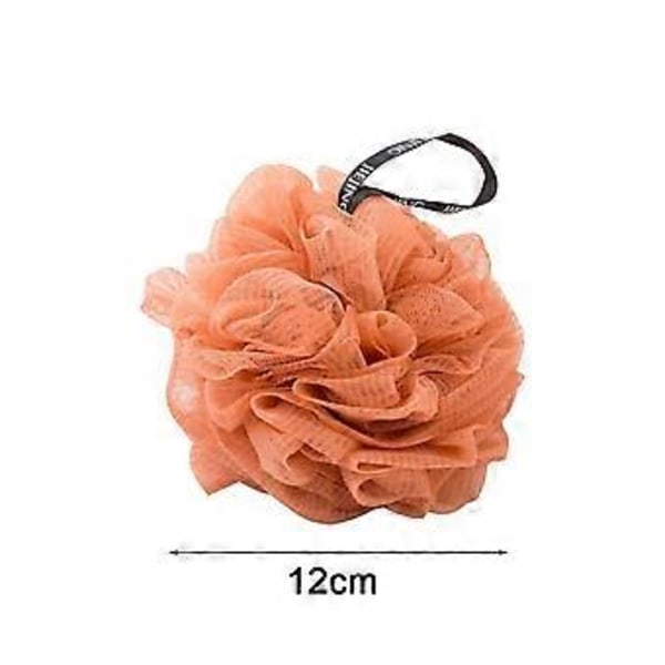 Badekar brusesvamp badesvamp loofah kugle brusegel badeværelse mand og kvinde - 5 farver tilgængelige (style723)