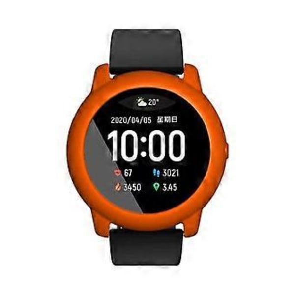 Sopii Xiaomi Haylou Solar LS05 -kotelolle Silikoninen näytön kehys Kotelo Kellokotelo