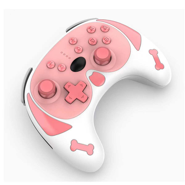 Rosa Trådlös Kontroller kompatibel med Nintendo Switch/Switch Lite