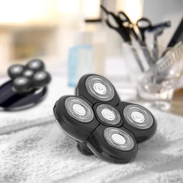Reservedeler til barberhoder, barberhode 5 hoder flytende elektrisk