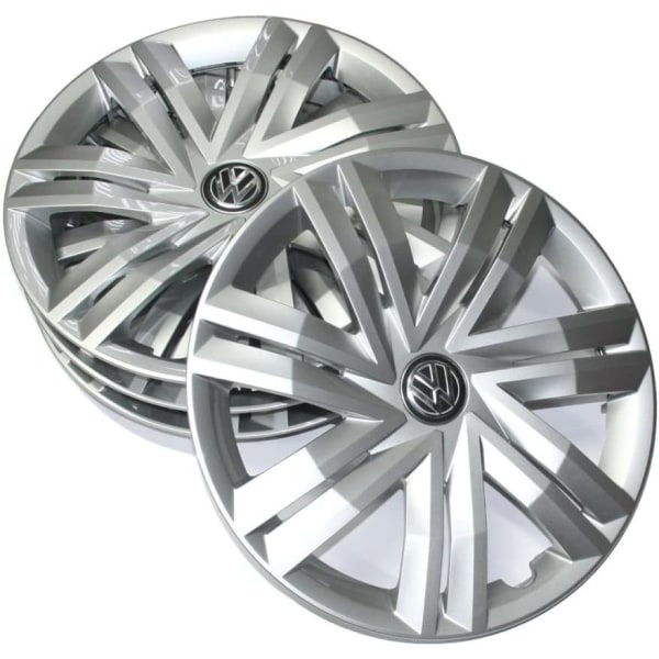 Volkswagen label noir, 4 stk. 65mm til Volkswagen nav