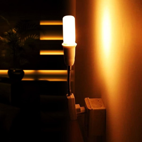 E27-sockel med trådlös strömbrytare, 360 graders dimbar LED-lampa Doo