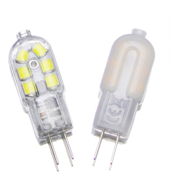G4 LED 1,5W glödlampa, 150LM, AC/DC 12V belysningslampor motsvarande 20W halogen