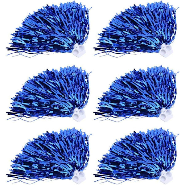 Lilla jenter, 6 stk pom pom-tropp Cheer Sports Party Dance a
