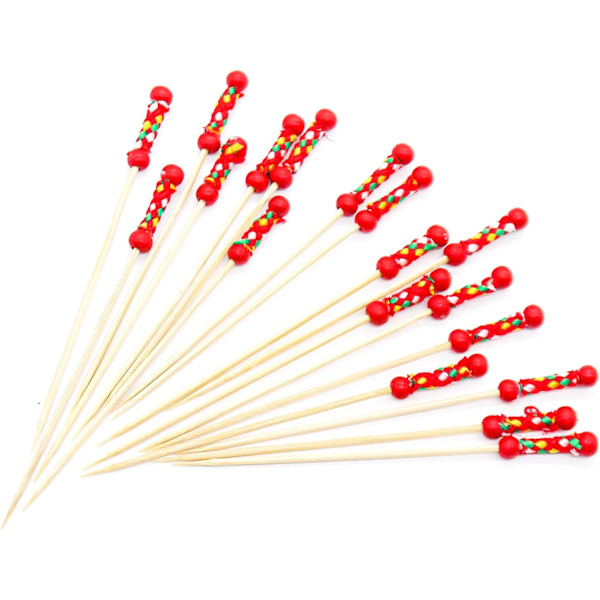 Cocktail Sticks 100 stk. Træ tandstikker til Nibbles Tapas S