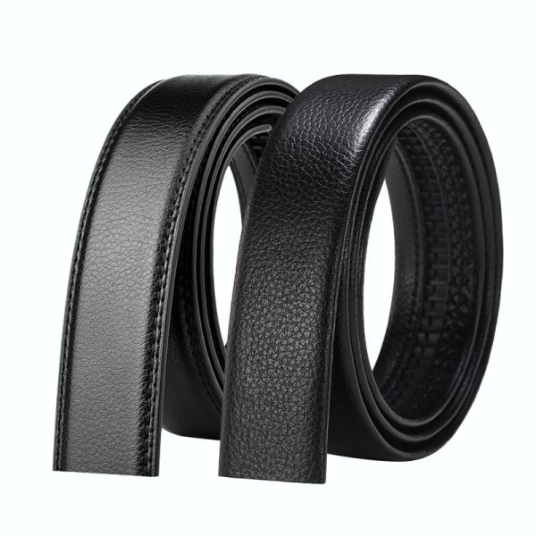 Herrar Spännlöst Läderbälte 36MM, Spännlöst Läderbälte Repla