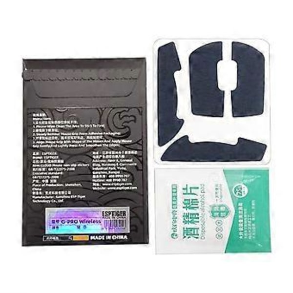 Esports Tiger Musehud Side Stickers Grip Tape Anti-Slip til GPRO Trådløse Mus Svedafvisende