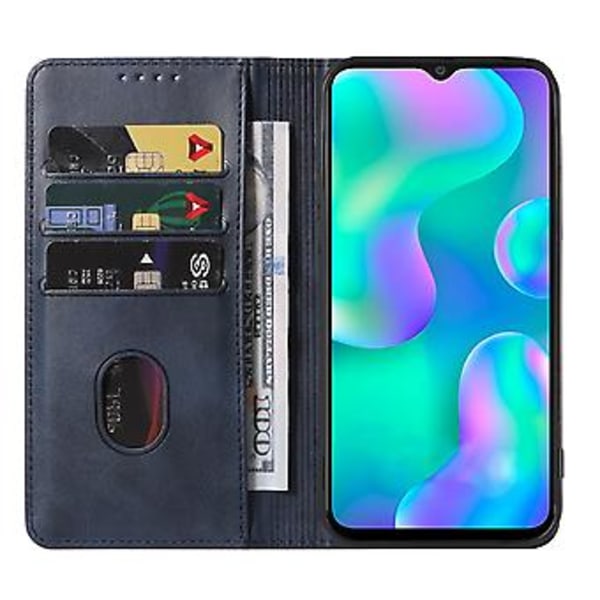 Läderfodral för vivo Y3s 2021 Blue