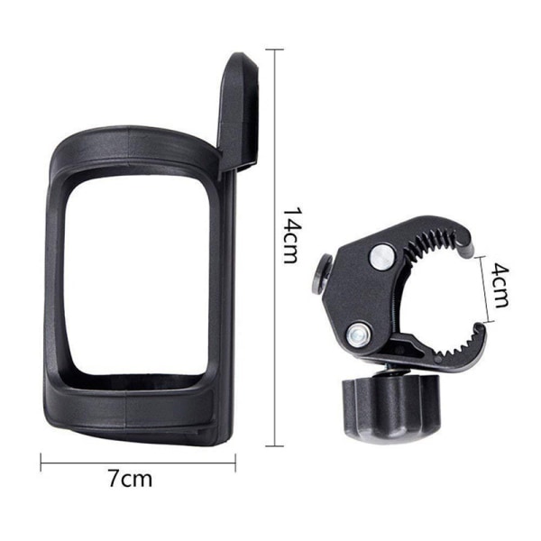 Sykkelvannflaskeholder 1 stk Justerbar sykkelflaskeholder Sykkelkopp