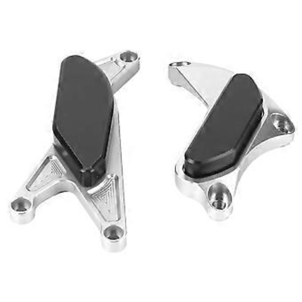 Motorcykel Motorbeskyttelsesdæksel Kit Tilpasning til Suzuki GSXR600 GSXR750 GSXR1000 Sølv