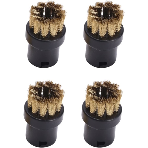 4 pakke erstatnings runde børster for Karcher SC1 SC2 SC3 SC4 SC5