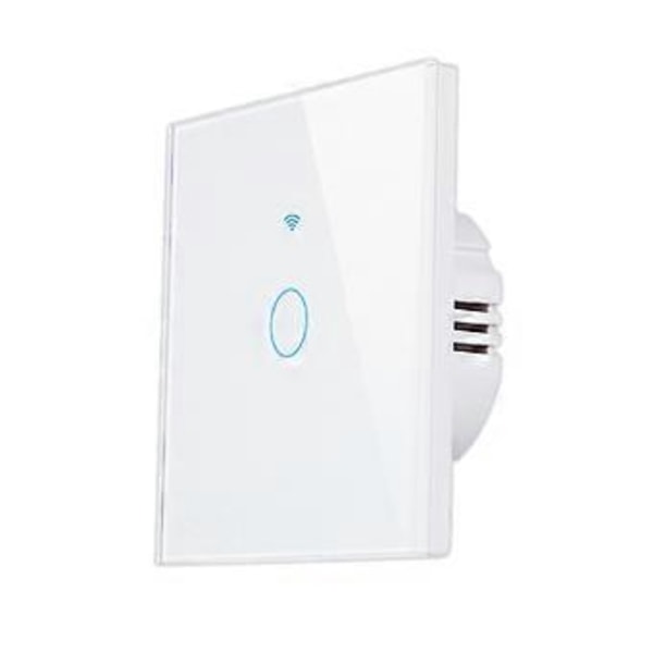 2/3/4-vägs Smart Strömbrytare Tuya Touch App-kontroll INGEN Noll-ledare Krävs white 1Gang