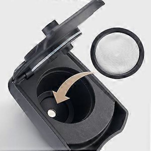Kaffekapselkonverterare Kaffemaskinsbricka Återanvändbara Kaffekapslar Adapter Livsmedelskvalitet Textur Kaffemaskinstillbehör Set 6