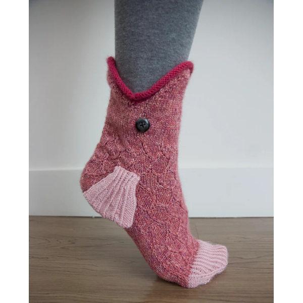 Stickade krokodilsstrumpor vinter varma strumpor kameleontstrumpor3#