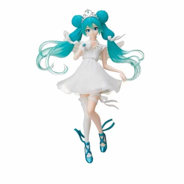 Högkvalitativ version Hatsune Miku handgjord PVC sakura Chuyin docka