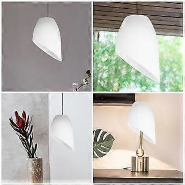 Lampskärm Bordslampa Lampskärm Plast Ljusskydd Hästsko Lampskärm för Hem Hotell