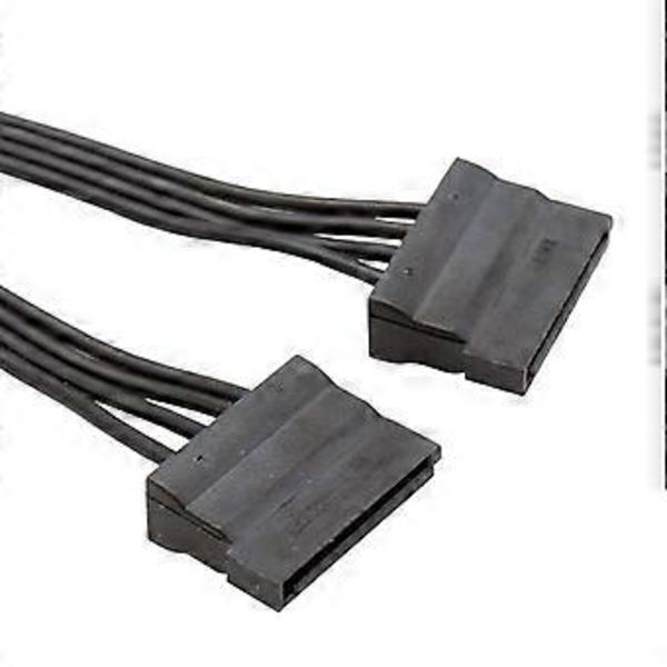 8,66 tommer Sata-kabel Sata-strømkabel Splitter Sata-strømsplitter Adapterkabel Tilslutningsledninger; Strømkabel til harddisk