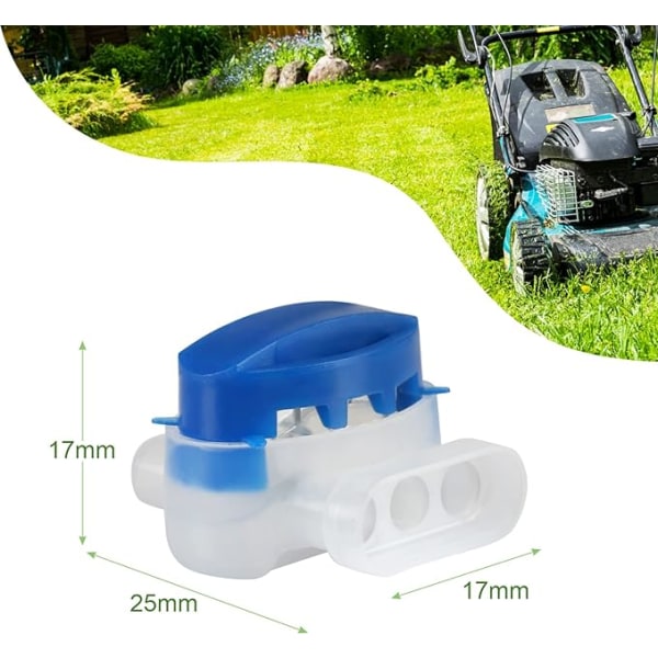 Set med 20 hartsfyllda kabelkontakter för Automower Robotgräsklippare