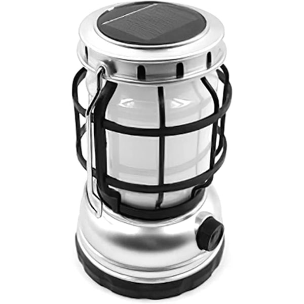 Camping Solar Light Usb Rechargable Waterproof Led Outdoor Lanter