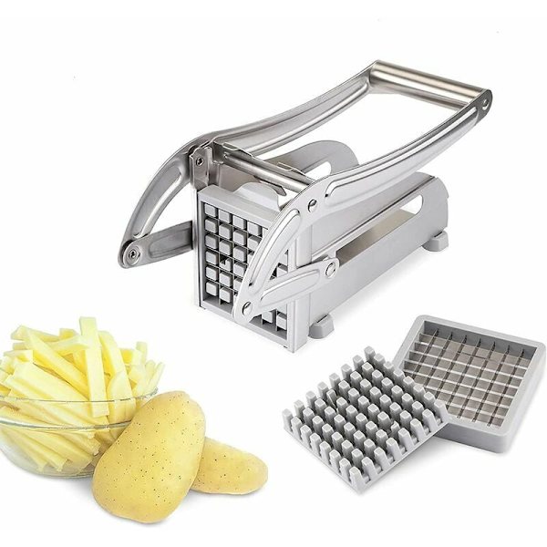 1 st professionell rostfri pommes frites potatis grönsaksskärare