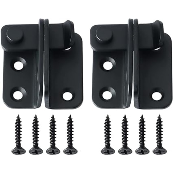 (Pakke med 2) Flip Latch Gate Latches Slide Bolt Latch Safety Door
