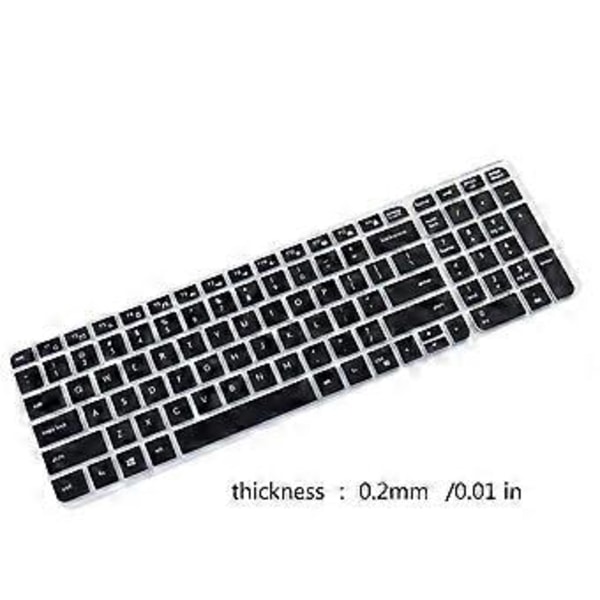Tunna Silikon Tangentbordsskydd för K580/K585/K470/MK470 Tangentbordsöverdrag Trådlöst Tangentbord Ergonomiskt Tangentbordsöverdrag Vit White