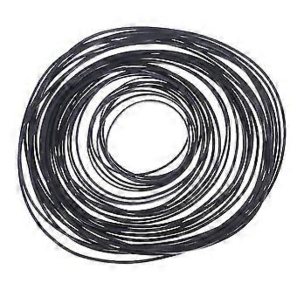 Set med 50/100 st 0,7x0,7 mm Blandade Kassettdäck Fyrkantsremmar Universella Reparationsremmar för DVD-inspelare 100 pieces