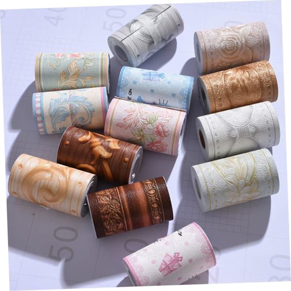 1 rulla 3D-tapetti backsplash-laatta tapetti 3D-seinätarrat Ti