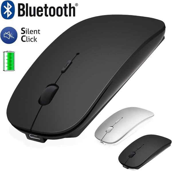Langaton Bluetooth-hiiri, yhteensopiva Macbookin/iPadin/iPhonen kanssa (i