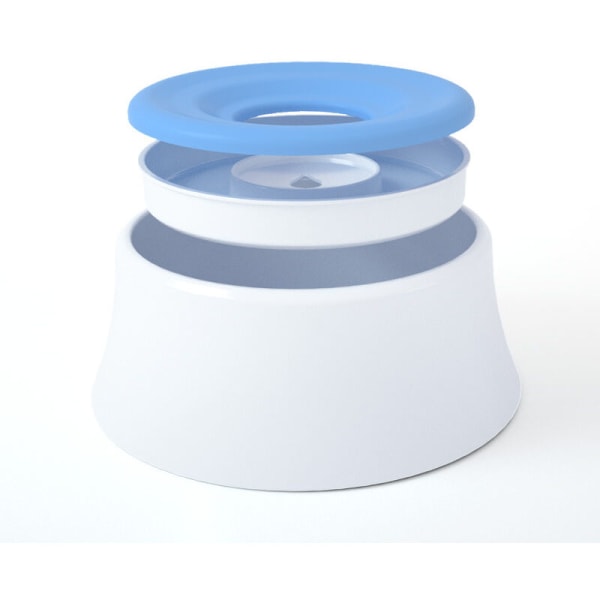 Flydende kæledyrsskål - Langsom vanddispenser - Anti-overflow - Stor