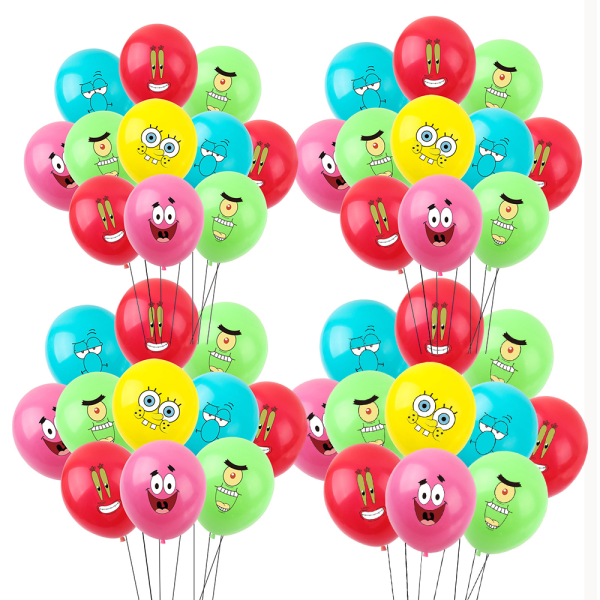 50 Pieces Latex Balloons Emotion Series Valikoima Väri Party Bal