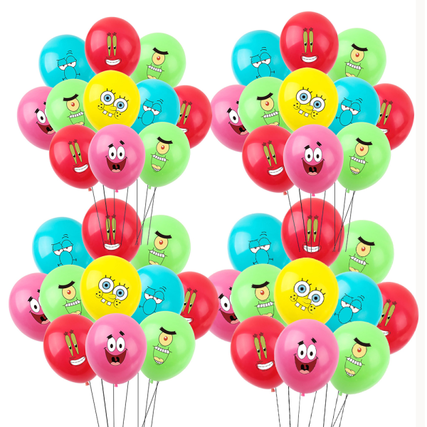 50 stykker lateksballonger Emotion Series Assorted Color Party Bal