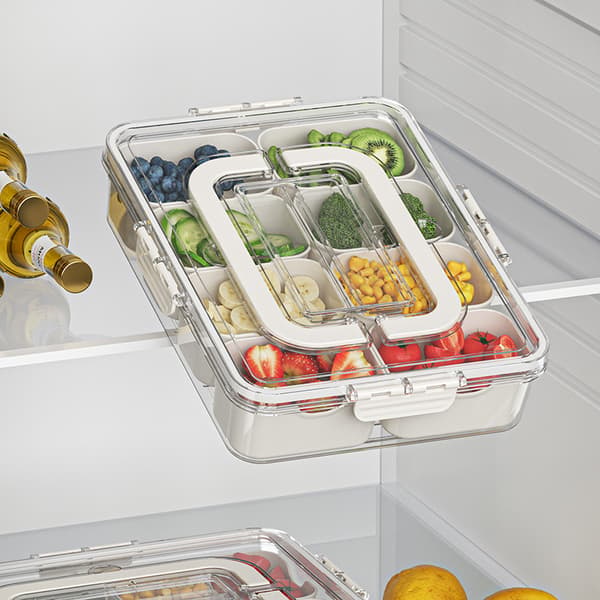 Bärbar Crisper Box, Utomhus Camping Picknick Box, Matförvaringslådor