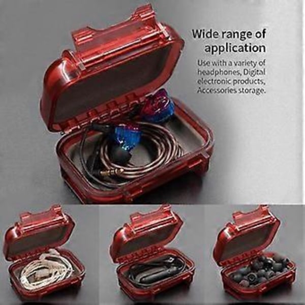 Høretelefon Hårdt Etui Taske Høretelefontilbehør ABS Resin Vandtæt Farverig Beskyttende
