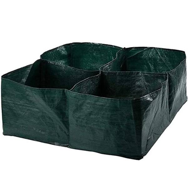 Plantepose 24\" x 24\"/60cm x 60cm 4 Delt Firkantet Mesh Plantepose