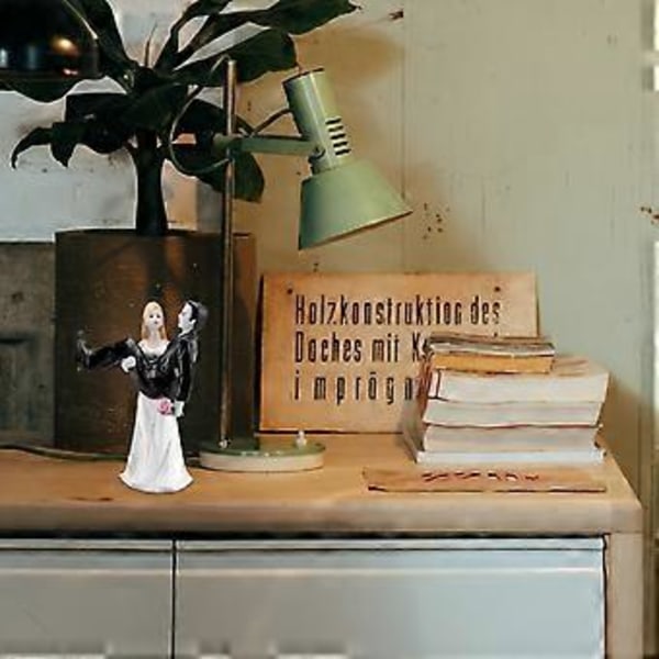 Bryllup Brudgom Resin Ornamenter Statue Kaketopp Bryllupsdekorasjon Figur