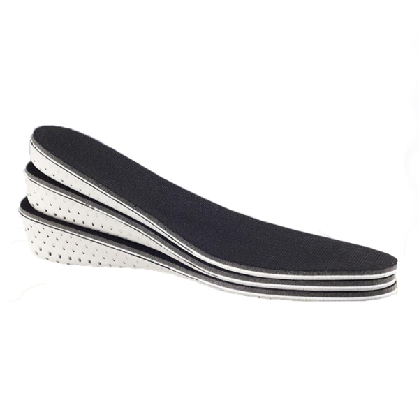 Indlægssål, memory foam, til at øge hælhøjden