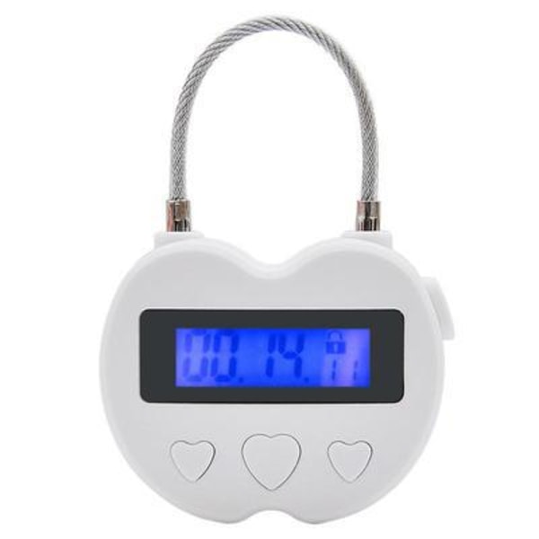 Smart tidslås LCD tidslås multifunktionell reseelektronisk timer