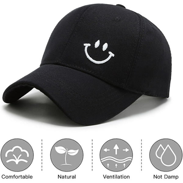 Baseball Cap, Bomulds Anti-Sol Baseball Cap, Mænd Kvinder Kvinde Summ