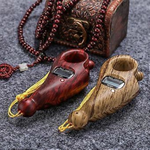 Digitaalinen sormilaskuri rukoushelmiin, Buddha-helmien laskuri LCD-digitaalinäytöllä, buddhalainen meditaatio ja rentoutuminen 2 2