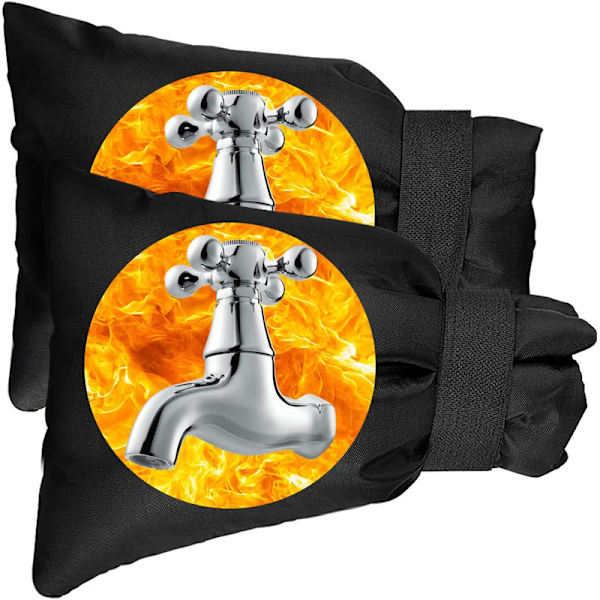 Utomhuskranöverdrag för vinter, 2-pack 9\"x 7\", Utomhus trädgårdskran
