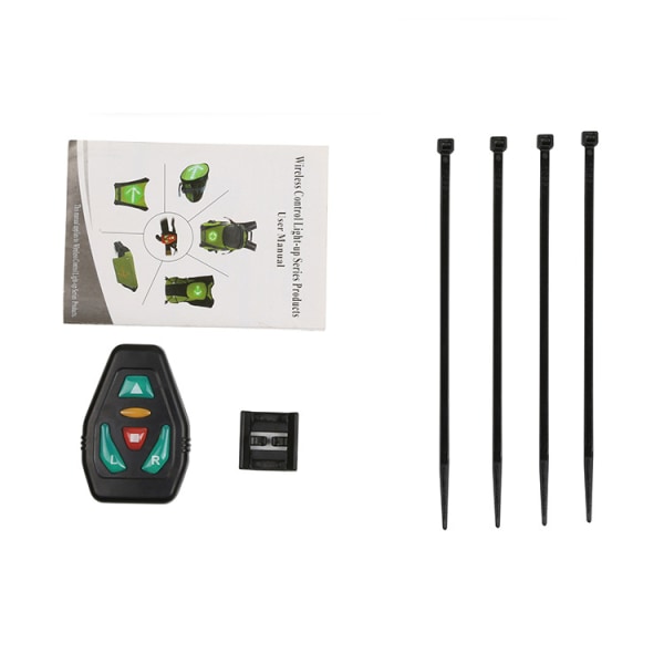 1 st USB-uppladdningsbar LED-cykeljacka med 48 LED-lampor, reflex